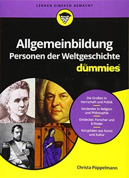 portada Allgemeinbildung Personen der Weltgeschichte für Dummies (in German)