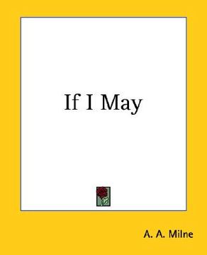 portada if i may (in English)