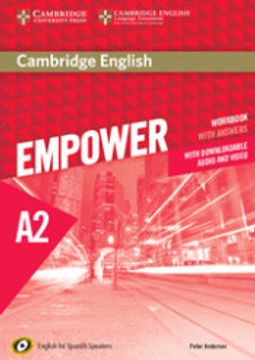 portada Cambridge English Empower For Spanish Speakers A2 Workbook With Answers, With Downloadable Audio And Video