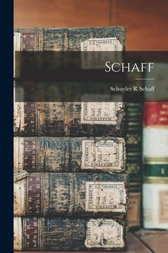 portada Schaff (en Inglés)