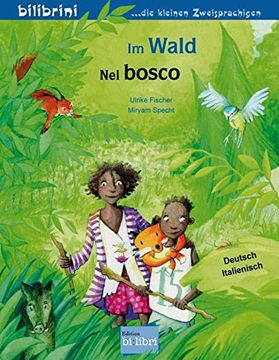 portada Im Wald: Kinderbuch Deutsch-Italienisch