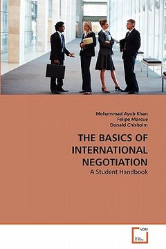 portada the basics of international negotiation (in English)