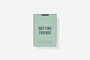 portada Meeting Friends: Conversations Cards to Kindle Connection 