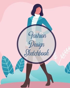 portada Fashion Design Sketchbook: Textile Crafts Hobbies Figure Drawing Portfolio Brand (en Inglés)