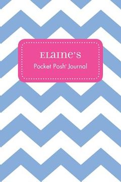 portada Elaine's Pocket Posh Journal, Chevron (en Inglés)