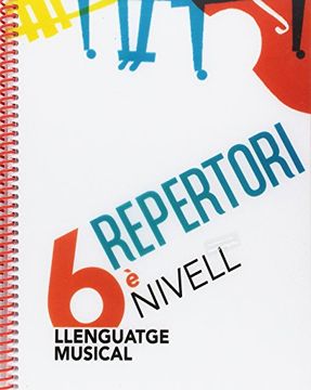 portada Llenguatge Musical. 6è Nivell. Repertori (in Catalá)