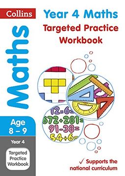 portada Year 4 Maths Targeted Practice Workbook (en Inglés)