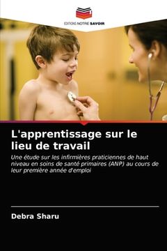 portada L'apprentissage sur le lieu de travail (en Francés)