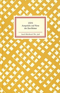 portada Zen: Aussprüche und Verse der Zen-Meister (Insel Bücherei) (in German)