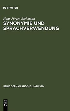 portada Synonymie und Sprachverwendung: Verfahren zur Ermittlung von Synonymenklassen als Kontextbeschrankten Aquivalenzklassen (en Alemán)