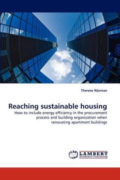 portada reaching sustainable housing (en Inglés)