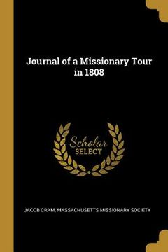 portada Journal of a Missionary Tour in 1808