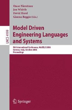 portada model driven engineering languages and systems: 9th international conference, models 2006, genova, italy, october 1-6, 2006, proceedings (en Inglés)