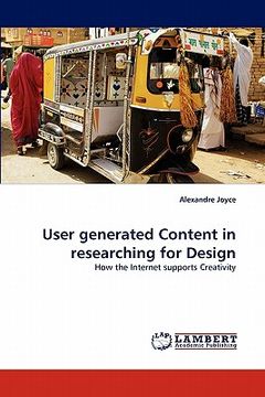 portada user generated content in researching for design (en Inglés)