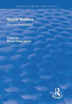 portada Social Welfare: Scottish Perspective (en Inglés)