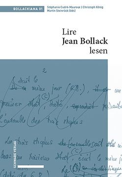 portada Lire Jean Bollack - Jean Bollack Lesen (en Alemán)