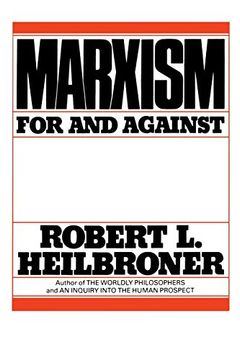 portada Marxism: For and Against (en Inglés)