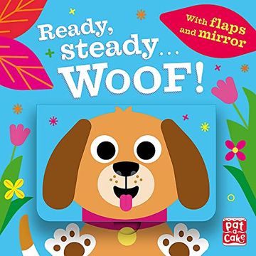 portada Woof!  Board Book With Flaps and Mirror