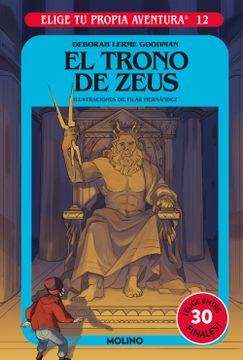 portada Elige tu propia aventura 12 - El trono de Zeus