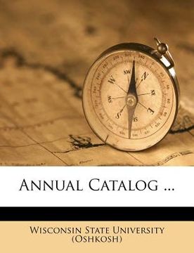 portada annual catalog ... (in English)