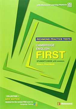 portada Richmond Practice Tests for Cambridge English First Student's Book With Answersbritish English 