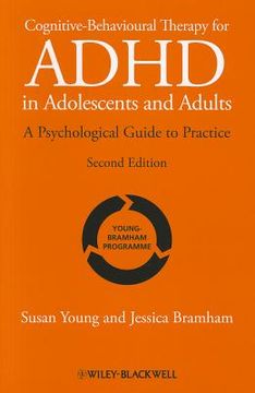 portada cognitive-behavioural therapy for adhd in adolescents and adults (en Inglés)
