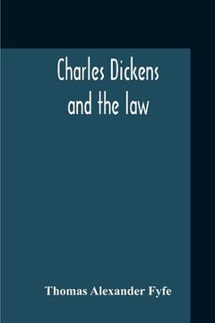 portada Charles Dickens And The Law (en Inglés)