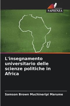 portada L'insegnamento universitario delle scienze politiche in Africa (in Italian)