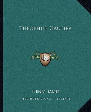 portada theophile gautier (en Inglés)