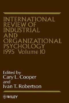 portada international review of industrial and organizational psychology, 1995 (en Inglés)