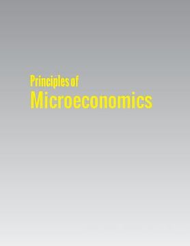 portada Principles of Microeconomics (in English)