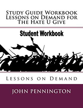 portada Study Guide Workbook Lessons on Demand for the Hate u Give: Lessons on Demand (en Inglés)