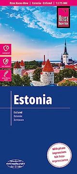 portada Estonia Gps: (Estonia (1: 275. 000)): Reiã - und Wasserfest (en Alemán)