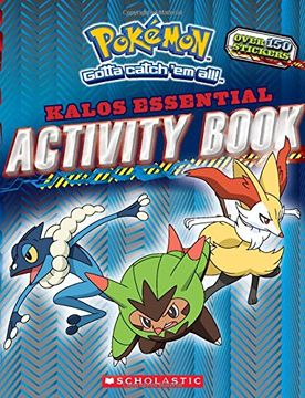 portada Pokemon: Kalos Essential Activity Book (Pokemon) (en Inglés)