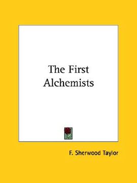 portada the first alchemists (en Inglés)