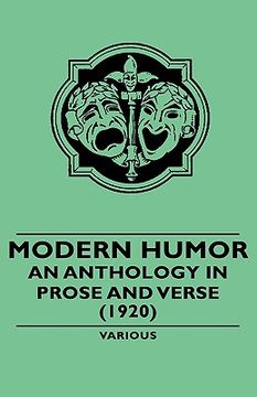 portada modern humor - an anthology in prose and verse - (1920) (en Inglés)