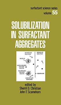 portada Solubilization in Surfactant Aggregates (Surfactant Science) (en Inglés)