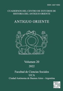portada Antiguo Oriente: Vol. 20 2022 (in Spanish)