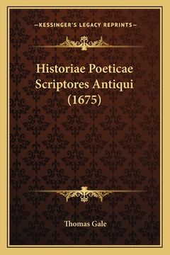 portada Historiae Poeticae Scriptores Antiqui (1675) (in Latin)