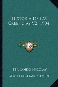 portada Historia de las Creencias v2 (1904)