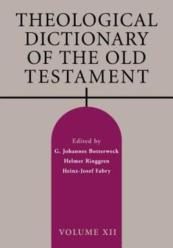 portada theological dictionary of the old testament, volume xii