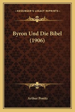 portada Byron Und Die Bibel (1906) (en Alemán)