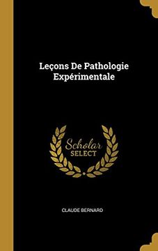 portada Leçons de Pathologie Expérimentale (in French)