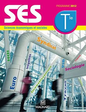portada Sciences Économiques et Sociales tle: Programme 2012