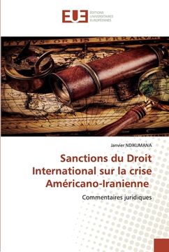 portada Sanctions du Droit International sur la crise Américano-Iranienne (en Francés)