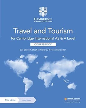 portada Cambridge International as and a Level Travel and Tourism Coursebook with Digital Access (2 Years) (en Inglés)
