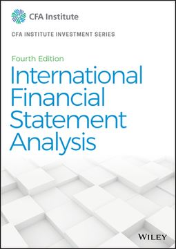 portada International Financial Statement Analysis Workbook (Cfa Institute Investment Series) (en Inglés)
