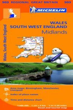 portada Mapa Regional Wales The Midlands South West Englan