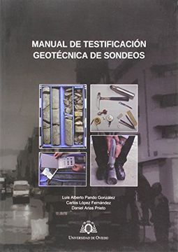 portada Manual de Testificación Geotécnica de Sondeos