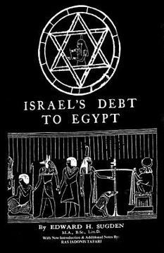 portada Israel's Debt To Egypt (in English)